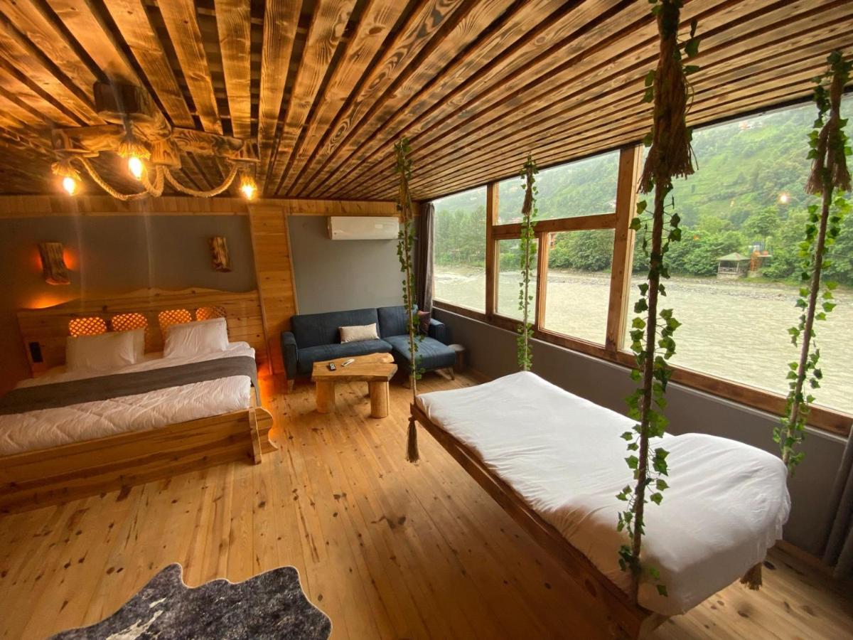 Heaven Vip Wooden Palace Bed and Breakfast Ardeşen Exteriör bild